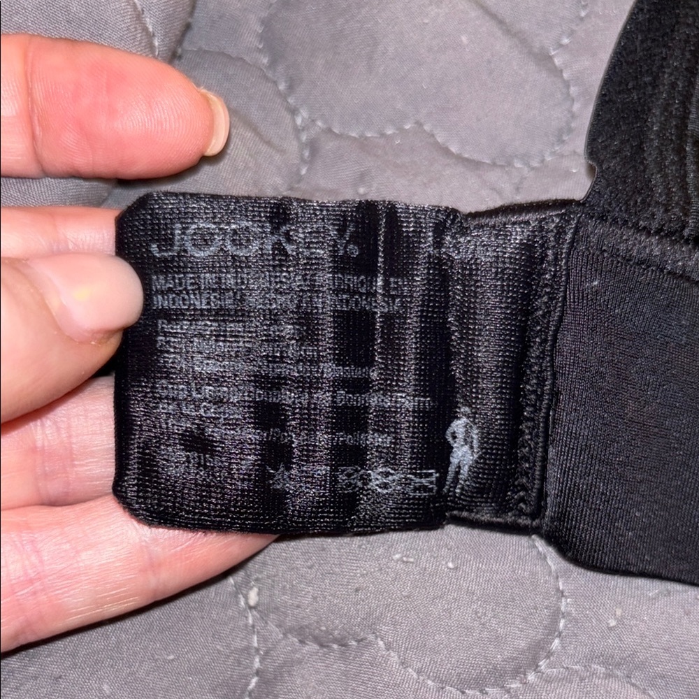 Jockey Black Seamless Bra with Wide Straps - Picture 4 of 4